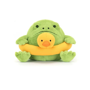Jelly Cat British untuk Riki Rain Frog Mainan Boneka Hadiah Ulang Tahun 25cm - Product Image 6