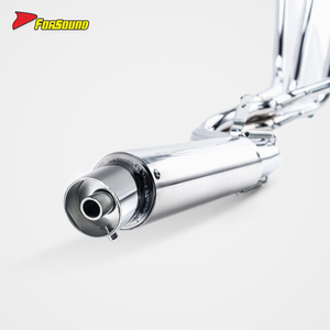 Sistema di Scarico Completo per Moto, Elegante e Resistente al Calore, con Finitura Elettroplaccata, per <span class=keywords><strong>HONDA</strong></span> CBX400F CB400F 1981-1984, Stile Vintage - Product Image 5