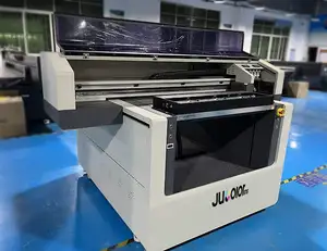 Jucolor नवीनतम उच्च परिशुद्धता दरवाजा मैट धातु कांच उद्योग मुद्रण यूवी flatbed प्रिंटर का नेतृत्व किया