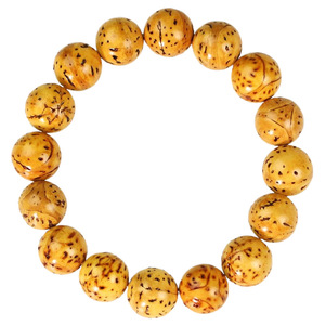 Longan Bodhi Seed <b>Bracelet</b> 13mm Single Strand Buddhist Beads Unisex Everyday Wear - Product Image 5