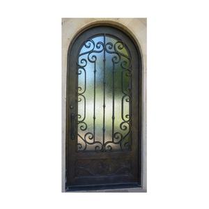 Nouveau design porte d'entrée en fer forgé à coupure thermique - Product Image 3