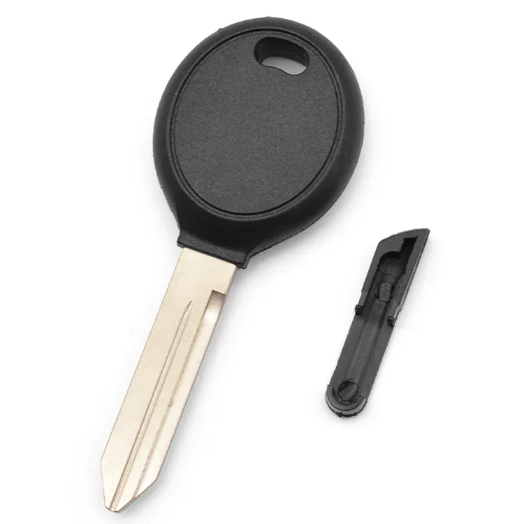 Car Key Shell Case Fob C-hrysler transponder key shell No logo Y160 blade with chip plug
