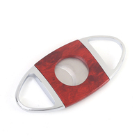 WELLFLYER CICU-060 vente en gros logo personnalisé coupe-cigare manuel de haute qualité ciseaux accessoires pour fumeurs couteau à cigare en acier inoxydable