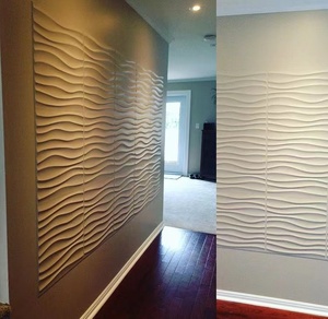 100% pannello 3d a prova d'umidità pannello murale verniciabile 3d decor pannelli di rivestimento murale 3d <span class=keywords><strong>in</strong></span> <span class=keywords><strong>plastica</strong></span> <span class=keywords><strong>pvc</strong></span> - Product Image 2