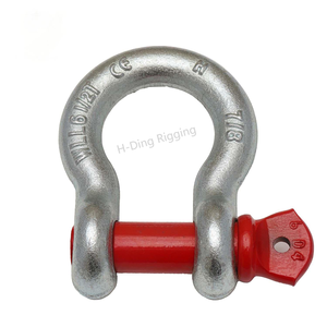 Wholesale China Selling High Quality Rigging Hardware Products Forged Carbon+alloy Steel Bow D Shackles With Screw Pin Bolt Pin - Product Image 1