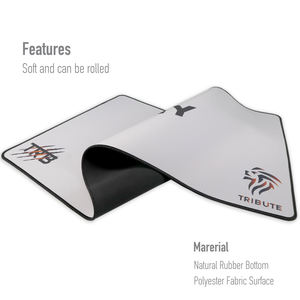 Alfombrilla de ratón de diseño personalizado al por mayor con logotipo, alfombrilla de ratón antideslizante extendida con borde cosido para juegos para oficina y hogar - Product Image 3