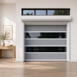 Puerta Industrial Enrollable Rápida Automática de PVC, Cortina Enrollable para Almacén, Fábrica y Taller - Product Image 5