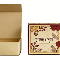 Boîte cadeau rigide en carton magnétique de luxe personnalisée avec insert en EVA |   Emballages écologiques en matériaux recyclés pour vêtements, chaussures et chaussettes