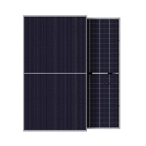 Panel Solar Monocristalino de Alto Rendimiento, de Corte Mitad a Mitad, HJT Bifacial Tipo N, 700W 720W, 23.18% de Eficiencia, Aleación de Aluminio Anodizado - Product Image 1