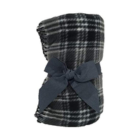 Couverture polaire à carreaux à motif personnalisé pour la fête du Offre Spéciale Couverture polaire imprimée pour une utilisation hivernale sur canapé ou canapé