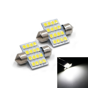 Lumière de toit LED pour voiture, lampe de lecture, ampoule à double extrémité, 31 mm, 16 ampoules, remplacement d'ampoule intérieure - Product Image 4