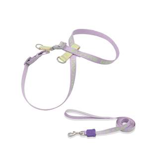 Yüksek Kaliteli Moda Kumaş Evcil Hayvan Tüy Dökülmesini Önleyici Nefes Alabilen Rahat Ayarlanabilir Köpek Yürüyüş Tasması - Product Image 4