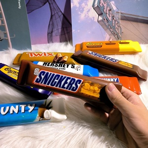 Bestseller <strong>Snickers</strong> Chocolate Squishy Soft Slow-Rebound Squeeze Toy-Realistic Snack-Style Design PU Material for Girls Boys Ages - Product Image 2