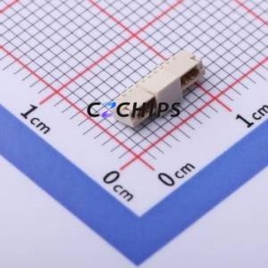 HDGC0802WV-S-9P Wire-to-Board Pin Header SMD,P=0.8mm Connector 1x9P 0.8mm Vertical Mount 9P - Product Image 1