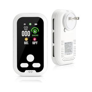 5-in-1 plug-in פחמן חד-חמצני & גז לחות גלאים גיבוי לסוללה דירה RV-אזעקות אישיות לבטיחות - Product Image 1