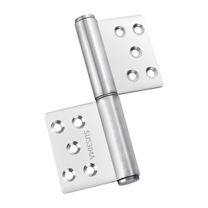 Charnière de drapeau en acier inoxydable Jin Xixiang, épaissie, détachable, pour porte, fenêtre, salle de bain, chambre à coucher, en alliage d'aluminium - Product Image 2