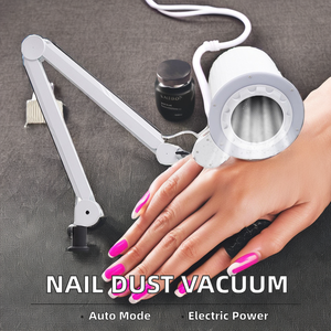 Colector de Polvo para Uñas 4BLANC, Aspiradora de Alta Succión con Luz LED para Salón de Manicura - Product Image 5