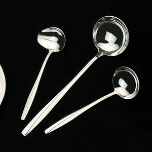 Louche et écumoire en acier inoxydable de haute qualité, spatule ajourée, ustensiles de cuisine domestiques, ensembles d'ustensiles de cuisine en acier inoxydable - Product Image 5