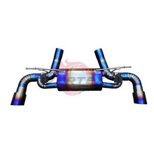 Sistema de Escape Catback de Lujo VORTEX para Supra A90 3.0T 2020-2023, Aleación de Titanio con Acabado Azul Quemado, 1.5mm de Grosor - Product Image 6