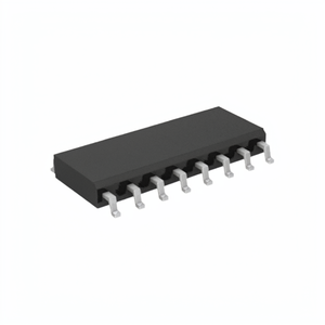 Circuit intégré (CI) tampon non inverseur 15V 16SOIC (0,154 po, largeur 3,90 mm) – Puces CI logiques originales CD4050BCM - Product Image 1