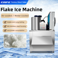 Machine à glace en flocons industrielle de qualité commerciale pour la transformation alimentaire