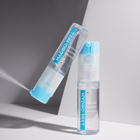 2025 nouvelle couleur personnalisée vaporisateur inversé 40ml parfum Transparent petit Volume corps brouillard vaporisateur bouteille