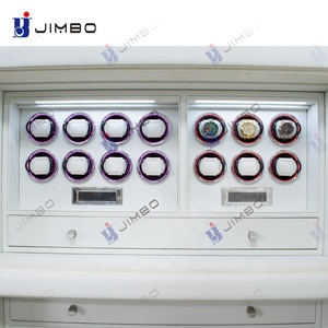 JIMBO Caja de Seguridad <span class=keywords><strong>para</strong></span> Reloj, Enrollador Automático Silencioso con Huella Digital y Órbita Personalizada Grande <span class=keywords><strong>para</strong></span> Tienda de Hotel en Casa - Product Image 6