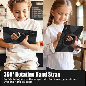 Custodia in Silicone resistente agli urti per Tablet <span class=keywords><strong>Samsung</strong></span> <span class=keywords><strong>Galaxy</strong></span> <span class=keywords><strong>Tab</strong></span> S10 FE Plus 13.1 pollici <span class=keywords><strong>Cover</strong></span> con tracolla a mano cavalletto - Product Image 2