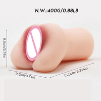 Masturbateur réaliste pour hommes, jouet sexuel en TPE de qualité supérieure, gel anal doux, 100% imperméable, sans effets secondaires, pour le plaisir sexuel