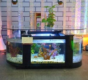 <span class=keywords><strong>Table</strong></span> <span class=keywords><strong>basse</strong></span> en verre personnalisée la plus vendue avec <span class=keywords><strong>aquarium</strong></span> intégré, <span class=keywords><strong>aquarium</strong></span> intelligent de luxe de grande taille pour la décoration du salon - Product Image 4