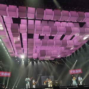 Grúa de elevación cinética para conciertos, cabrestante DMX con pantalla LED para techo, luces de escenario - Product Image 4