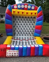 Jeu Plinko gonflable durable pour carnaval et festivals Jeu gagnant de prix passionnant