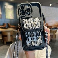 Sarung ponsel dompet tahan guncangan, dompet kulit dengan penutup slot kartu untuk iphone 15 Pro Max 16 13