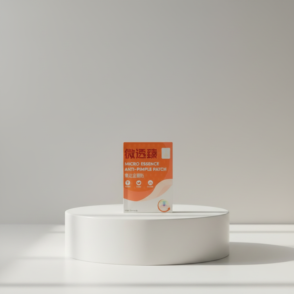 Traditional Chinese Medicine Micro-Needle Patch Class II Medical Device China Origin Helps Relieve Nasal Allergies Reduces Acne