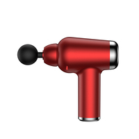 Pistolet de massage portable de haute qualité 30W en silicone et ABS, masseur musculaire portatif rechargeable pour soulagement des tissus profonds