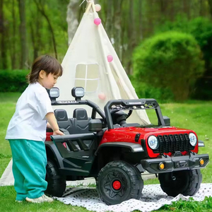 Voiture électrique pour enfants unisexe 12 volts, voiture de sport à roulettes <span class=keywords><strong>4x4</strong></span>, voiture jouet en plastique à batterie <span class=keywords><strong>avec</strong></span> télécommande <span class=keywords><strong>parentale</strong></span> - Product Image 5