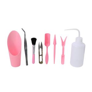Kit d'outils manuels de plantation succulente, Mini <span class=keywords><strong>plante</strong></span> de jardin, Kit de jardinage, Kit de semis, pelle à brosse, dispositif d'arrosage - Product Image 5