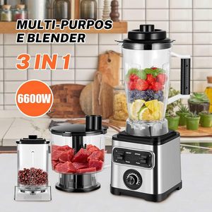 Licuadora Comercial de Alta Resistencia 6 en 1 de 3L con Velocidad Variable y Motor de Cobre Puro - Procesador de Alimentos y Exprimidor de Smoothies - Product Image 5