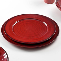 Vente directe d'usine, vaisselle en mélamine, assiettes à dîner, assiettes en mélamine pour aliments, plastique réutilisable pour hôtel, restaurant, mariage