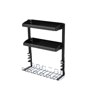 Household 2 Tier Storage Shelf Desktop storage rack with Wire storage rack