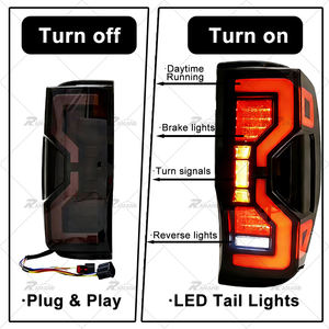 Feu Arrière Plug-and-Play pour <span class=keywords><strong>Ford</strong></span> <span class=keywords><strong>Ranger</strong></span> 2012-2021 T6 T7 T8 Raptor, Système d'Éclairage Automatique - Product Image 4
