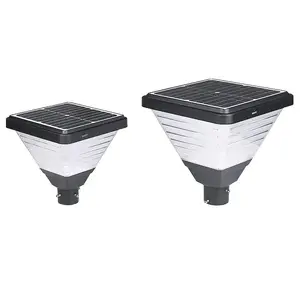 IP66 Parking lantern post solar garden light 20w 25w 30w solar garden fence