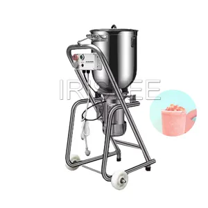 Máquina comercial de gelo raspado para uso doméstico, triturador elétrico para bebidas e chá, barbeador comercial para batatas fritas