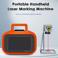 DOMAINLASER Laser Petit Mini Portable Métal Acier Fiber Laser Laser Graveur Marquage Gravure Marqueur Machine