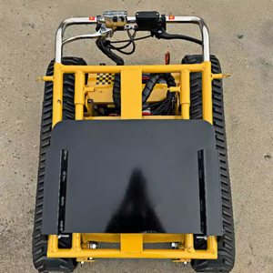 Carrello Cingolato Elettrico Pieghevole <span class=keywords><strong>per</strong></span> Trasporto e Stoccaggio con Batteria al Litio, Dispositivo <span class=keywords><strong>per</strong></span> Scalate Domestiche e su Piattaforma, Capacità 300kg in Acciaio - Product Image 4