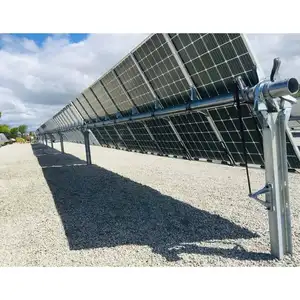 5kw 10 Kw Residencial Pequeno Duplo Eixo Rastreador Kit Dc Sistema De Trilha Solar Para Seis Paine Rastreador Solar