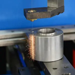 Aluminium CNC Drehteil Metall bearbeitungs teil Stahl dreh bohrung Metall fräs dienst für Schmiede komponenten