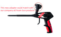Pistolet à mousse isolante DIY/OEM, revêtement en téflon, applicateur professionnel de mousse expansive, pistolet à mousse PU