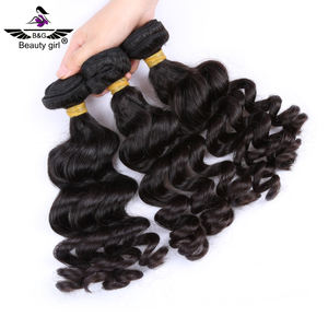 Trame de cheveux brésiliens vierges de qualité 8a, extensions de cheveux humains à vagues profondes en vrac, en stock, prêts à être expédiés - Product Image 1