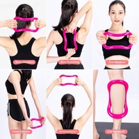 Anneau de yoga Choyu, cercle de Pilates en PP TPE, outil de résistance pour le renforcement du tronc, le tonification des cuisses et la correction de la posture